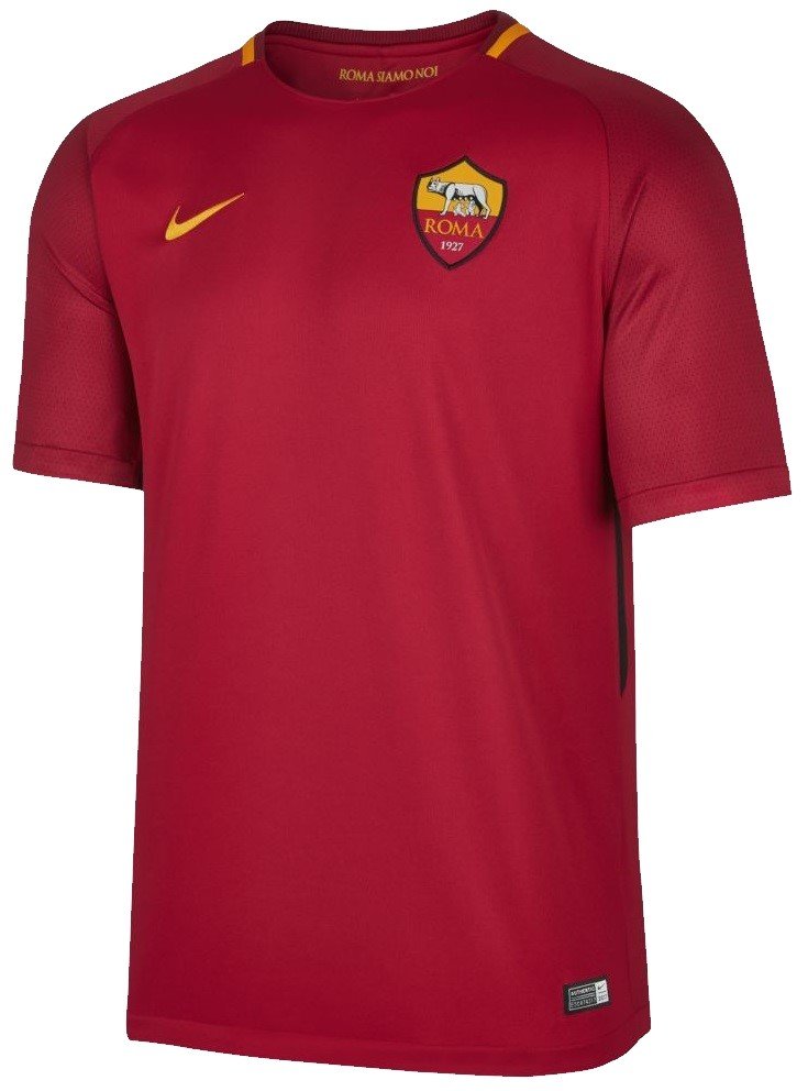 Camisa I Roma 2017 2018 Retro Home